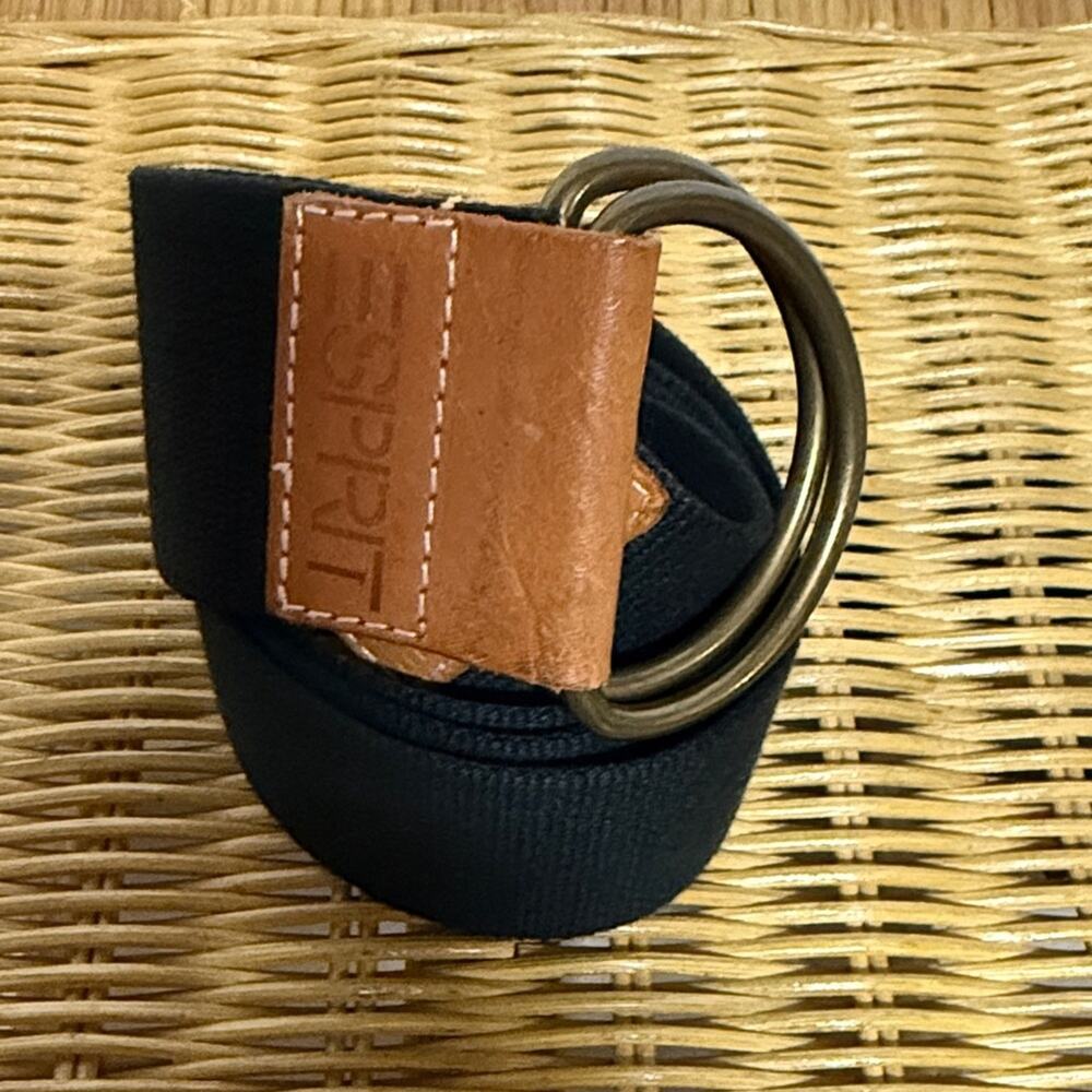Vintage Espirit Web Belt Black XL